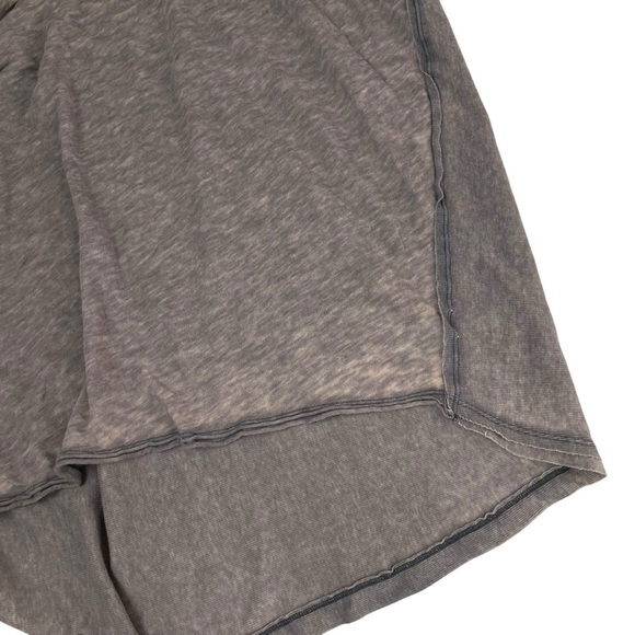 Free People Catch Waves Oversized Brown Wash Tunic Tee Medium - Picture 12 of 13